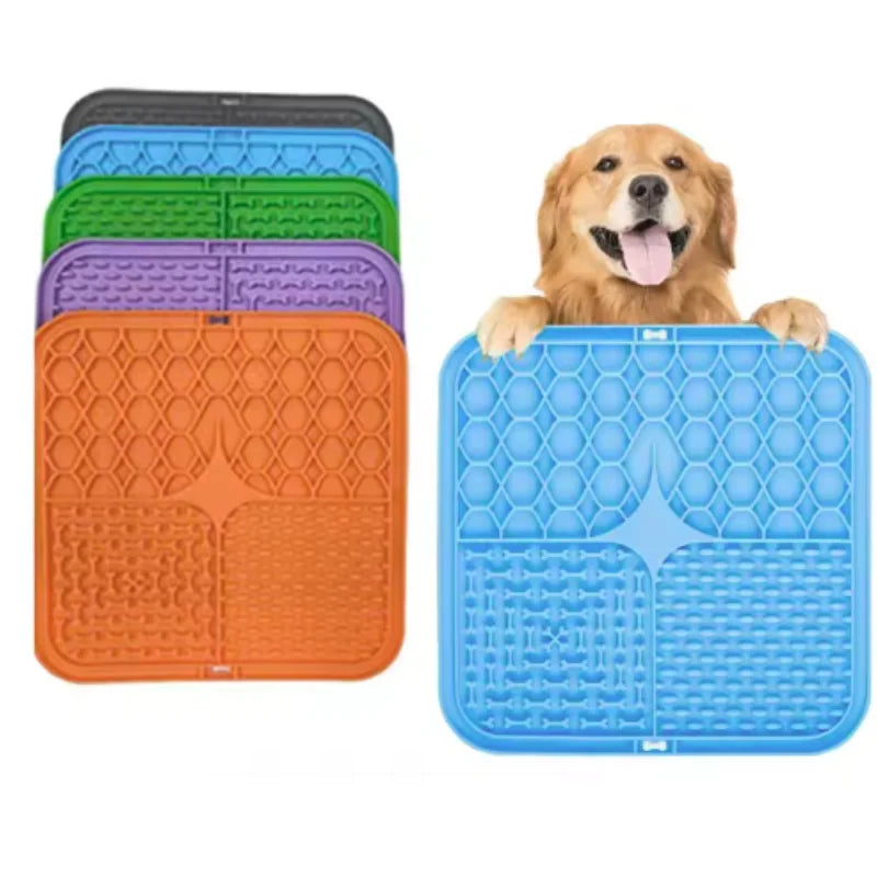Schleckmatte für Hunde & Katzen – Anti-Stress Spielzeug