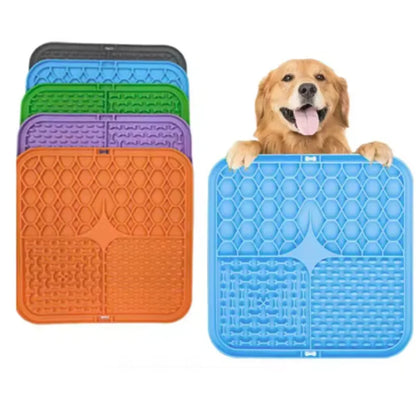 Schleckmatte für Hunde & Katzen – Anti-Stress Spielzeug