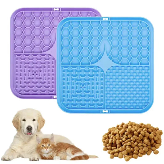 Schleckmatte für Hunde & Katzen – Anti-Stress Spielzeug